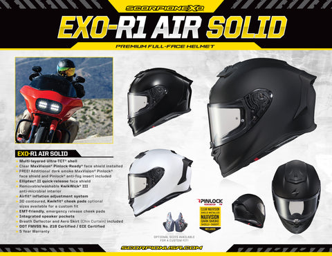 Silent Seller R1 Air Helmet 8.5 X 11 (20 Ct.)