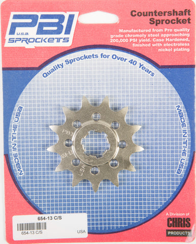 Front Cs Sprocket Steel 13t 520 Suz/Yam