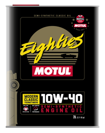 Motul 10W40 Classic Eighties Oil - 10x2L - Case of 10