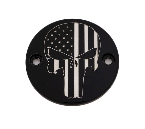 M8 Timer Cover Punisher Black