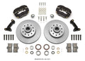 Wilwood Forged Dynalite Front Kit 11.03in 1 PC Rotor&Hub 74-80 Pinto/Mustang II Disc Spindle only