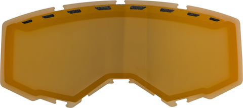 Dual Lens With Vents Adult Polarized Orange Mirror/Smoke