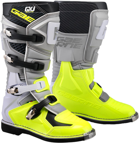 Gx J Boots Grey/Yellow Fluo Sz 02