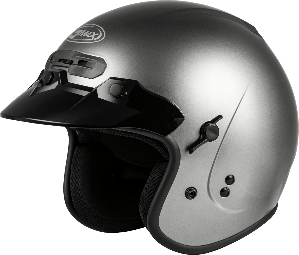 Gm 32 Open Face Helmet Titanium 2x