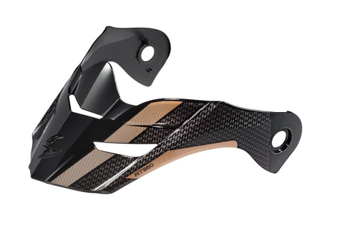 Exo At960 Peak Visor Hicks Black/Gold