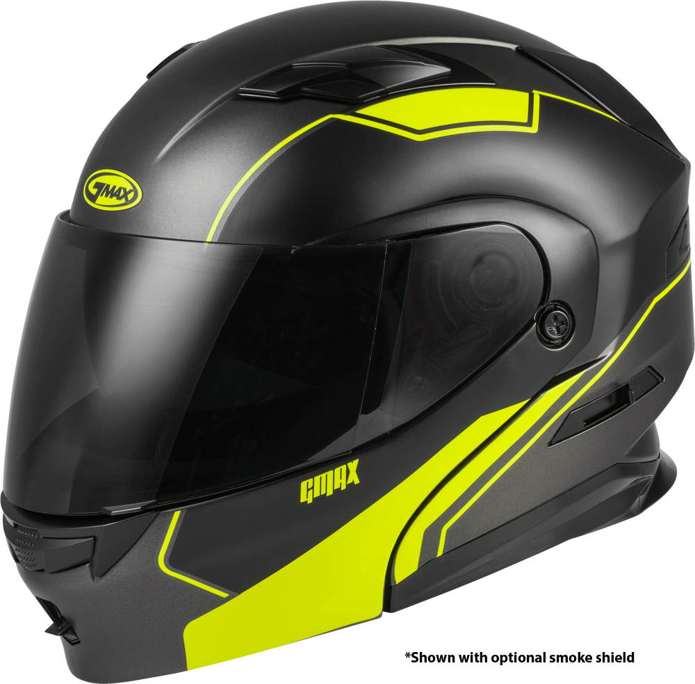 Md 01 Modular Exploit Helmet Matte Black/Hi Vis Md