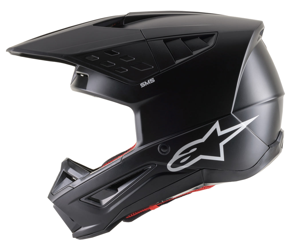 S M5 Solid Helmet Black Matte Xs