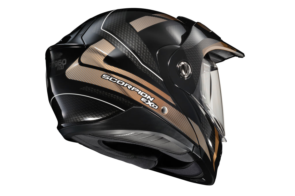 Exo At960 Modular Helmet Hicks Black/Gold 2x