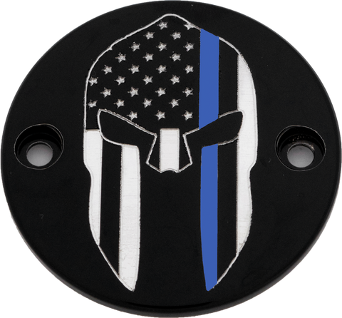 M8 Timer Cover Sparta Blue Line Black