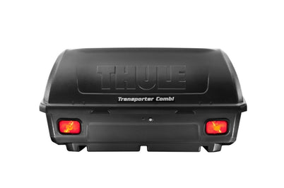 Thule Transporter Combi Tilt-Down Hitch Cargo Box (Incl. Pre-Wired Tail Lights/License Plate Adap.)