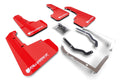 Rally Armor 18-22 Subaru XV Crosstrek Lift/AT UR Red Mud Flaps - White Logo