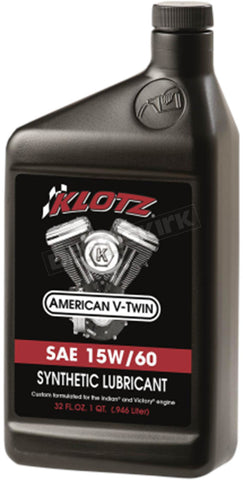 V Twin Syn 4t Engine Oil 15w60 1 Qt 10/Case