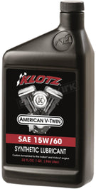 V Twin Syn 4t Engine Oil 15w60 1 Qt 10/Case
