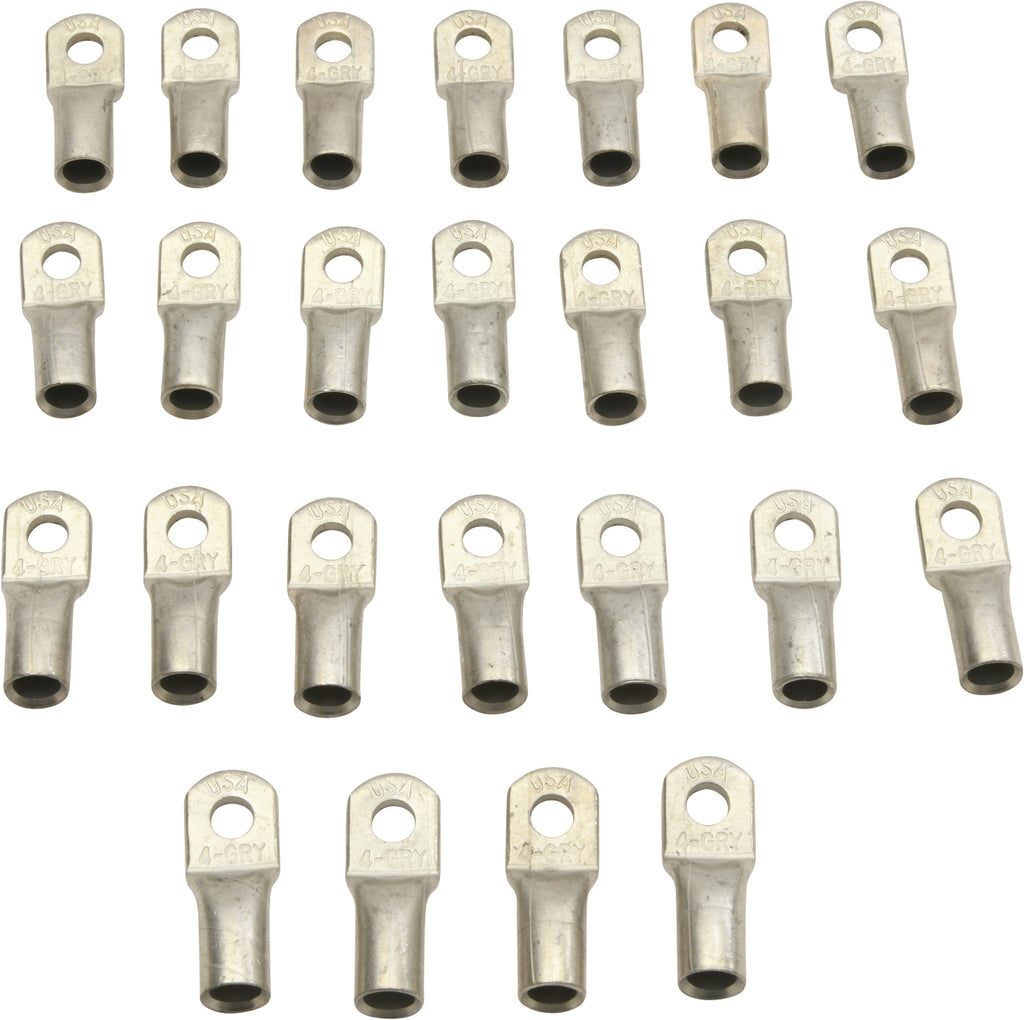 Battery Cable Terminals 1/4" 25/Pk