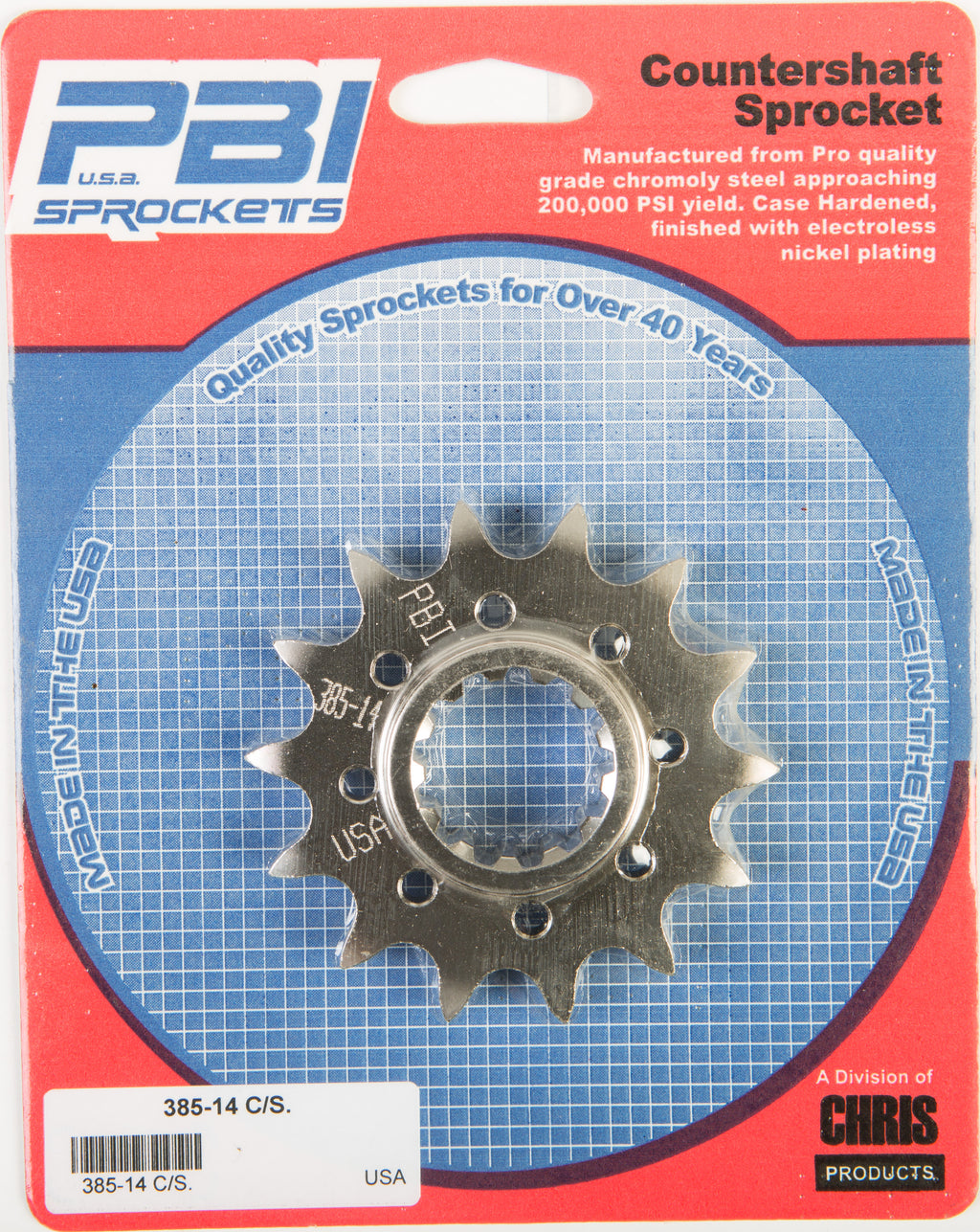 Front Cs Sprocket Steel 14t 525 Hon