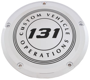 7  M8 Flt/Flh Derby Cover 131 Cvo Chrome