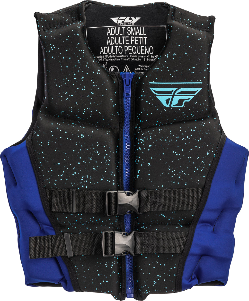 Women's Neoprene Vest Navy Blue Sm