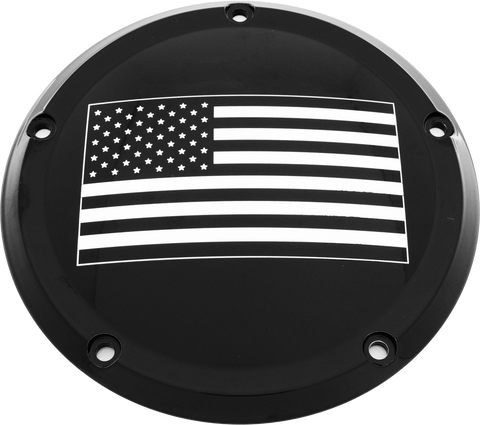 6   M8 Softail Derby Cover American Flag Black
