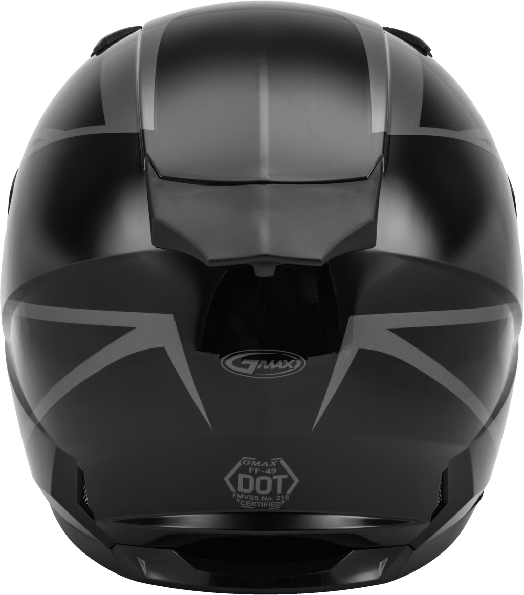 Ff 49 Full Face Deflect Helmet Black/Grey Xl