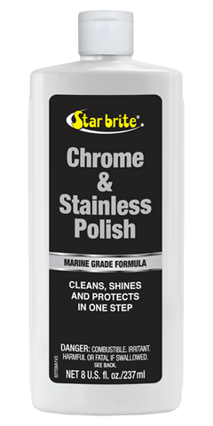 Chrome & Stainless Polish 8 Oz 12/Case