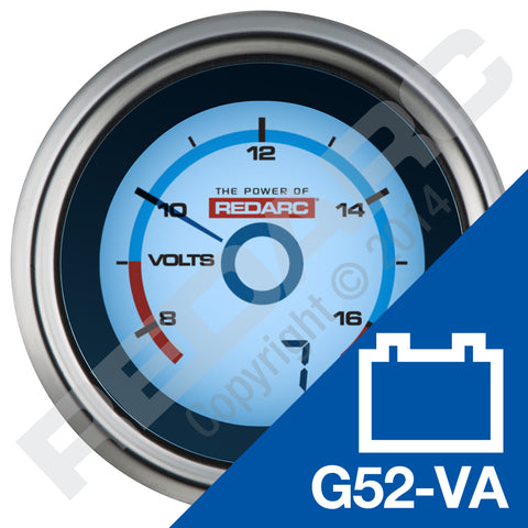 Single Bat. Voltage Gauge