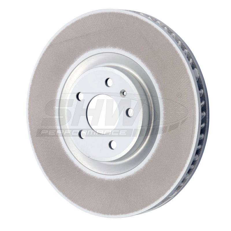 SHW 20-21 Porsche Macan GTS 2.9L Right Front Smooth Monobloc Brake Rotor