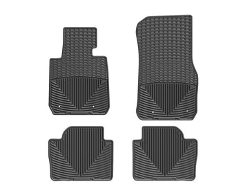 WeatherTech 12+ BMW 3-Series (F30) Front and Rear Rubber Mats - Black