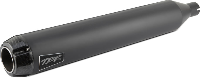 Comp S 2in1 Exhaust Touring M8 Black W/Cf End Cap