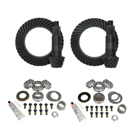 Yukon Gear Gear & Install Kit Package for Jeep Rubicon JL/JT w/ D44 Front & Rear in a 4.56 Ratio