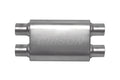 Gibson CFT Superflow Dual/Dual Oval Muffler - 4x9x13in/3in Inlet/3in Outlet - Stainless