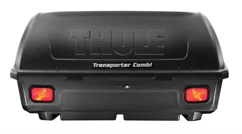 Thule Transporter Combi Tilt-Down Hitch Cargo Box (Incl. Pre-Wired Tail Lights/License Plate Adap.)