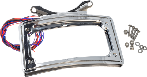 Perfect Plate Light Lp Frame Chrome Scout