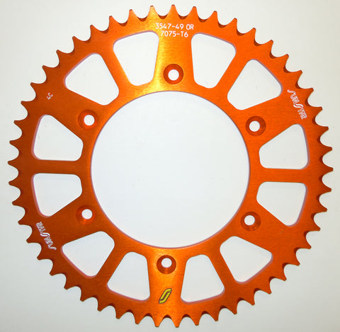 Rear Sprocket Aluminum 49t 520 Org Hus/Husq/Ktm