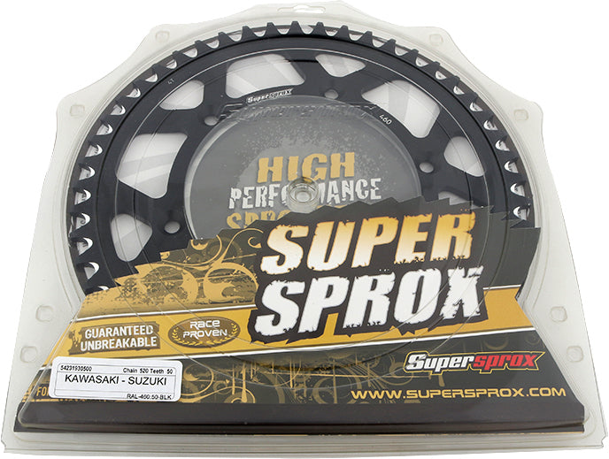 Rear Sprocket Aluminum 50t 520 Blk Kaw