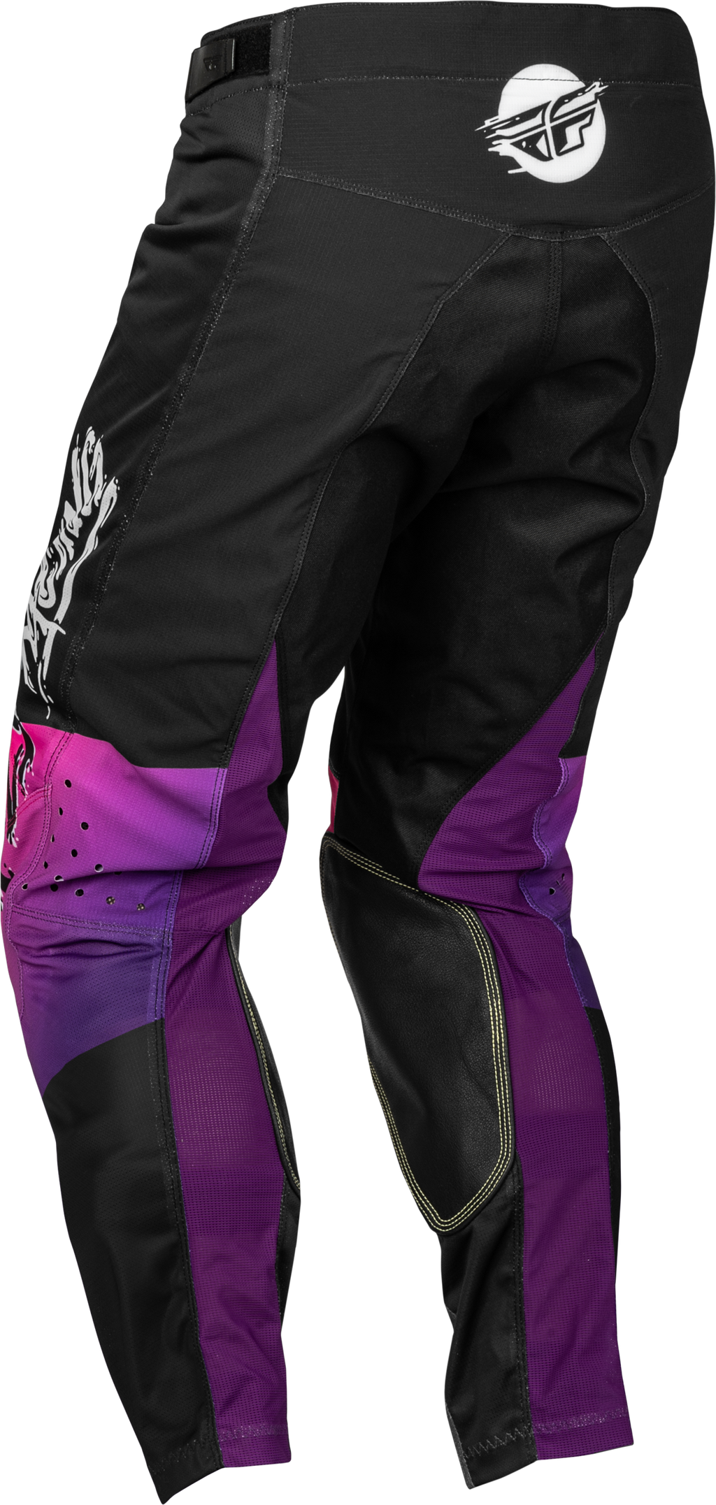 Youth Kinetic Mesh Khaos Pants Black/Purple/Pink Sz 26