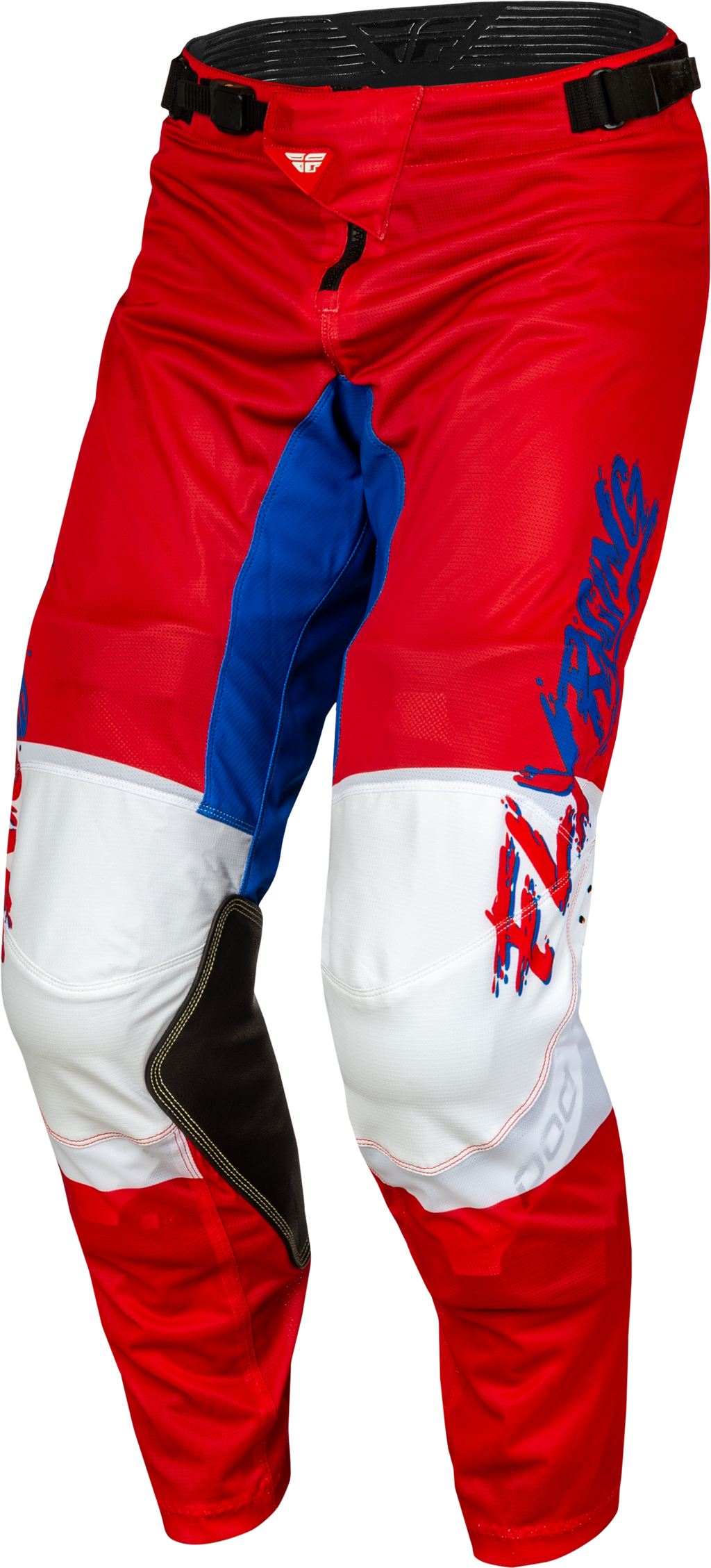 Youth Kinetic Mesh Khaos Pants Red/White/Blue Sz 26