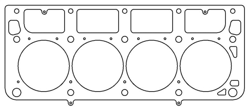 Cometic GM LS1 (w/M.I.D. Sleeves) 4.165 inch Bore .040 inch MLS Headgasket