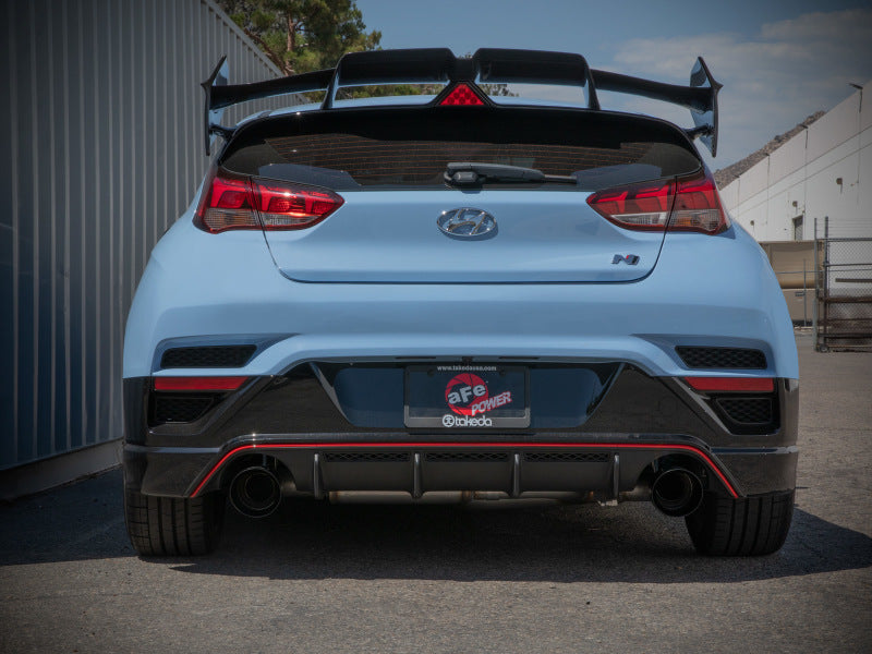 aFe Hyundai Veloster N 21-22 L4-2.0L (t) Takeda Cat-Back Exhaust System- Polished Tips