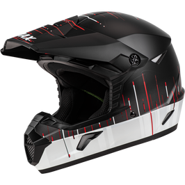 Mx 46 Frequency Off Road Helmet Matte Black/White Sm