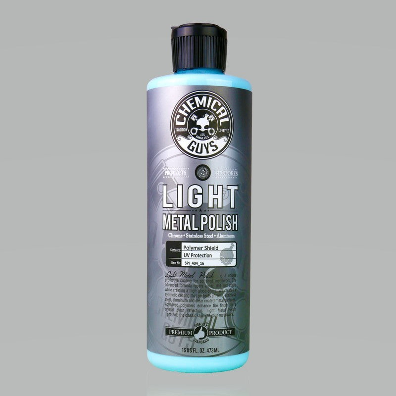 Chemical Guys Light Metal Polish - 16oz - Case of 6