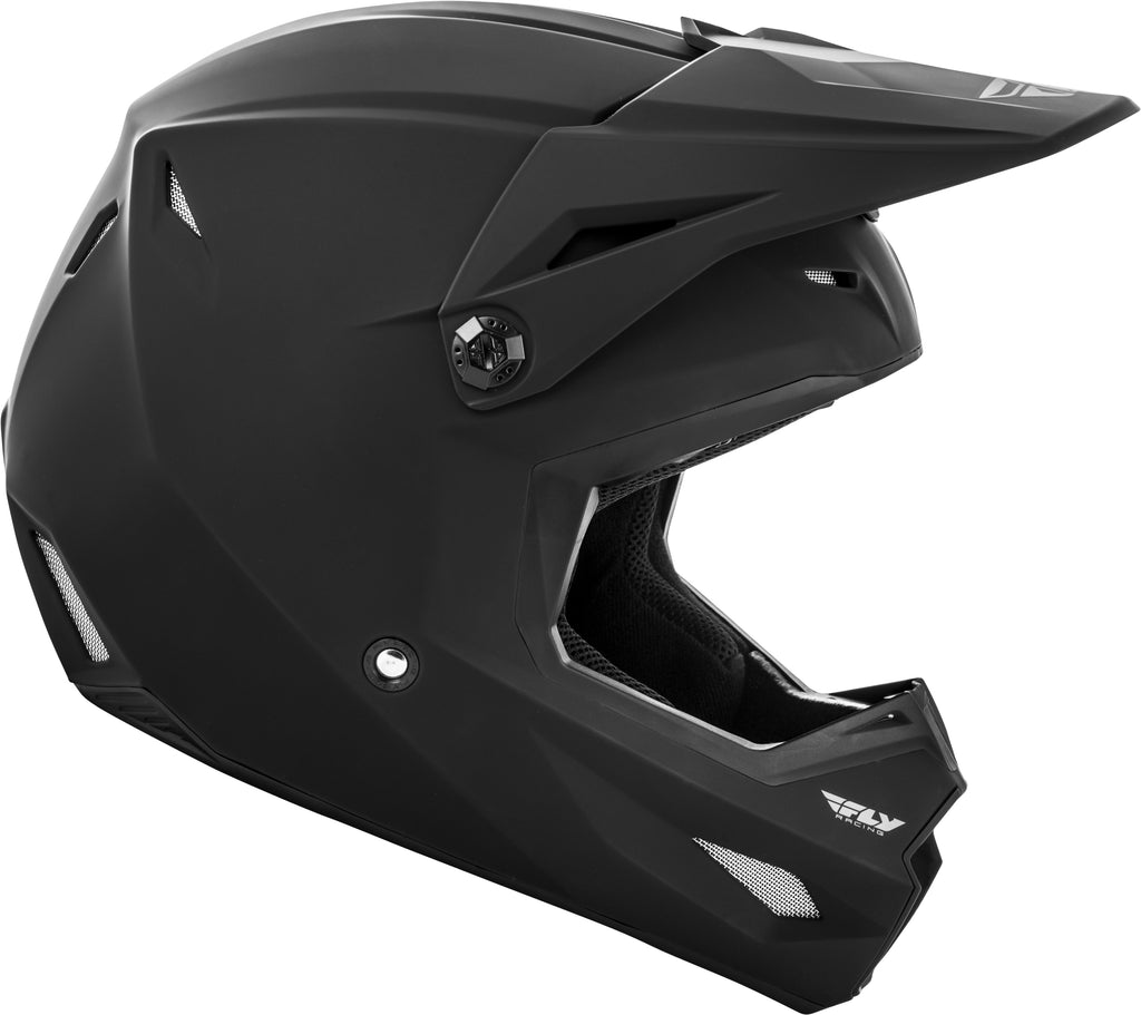 Kinetic Solid Helmet Matte Black 2x