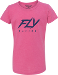Girl's Fly Edge Tee Pink Ym