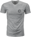 Fly Sprocket Tee Grey/Grey Sm