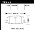 Hawk 05-09 Range Rover LR3 D1099 Performance Ceramic Street Rear Brake Pads
