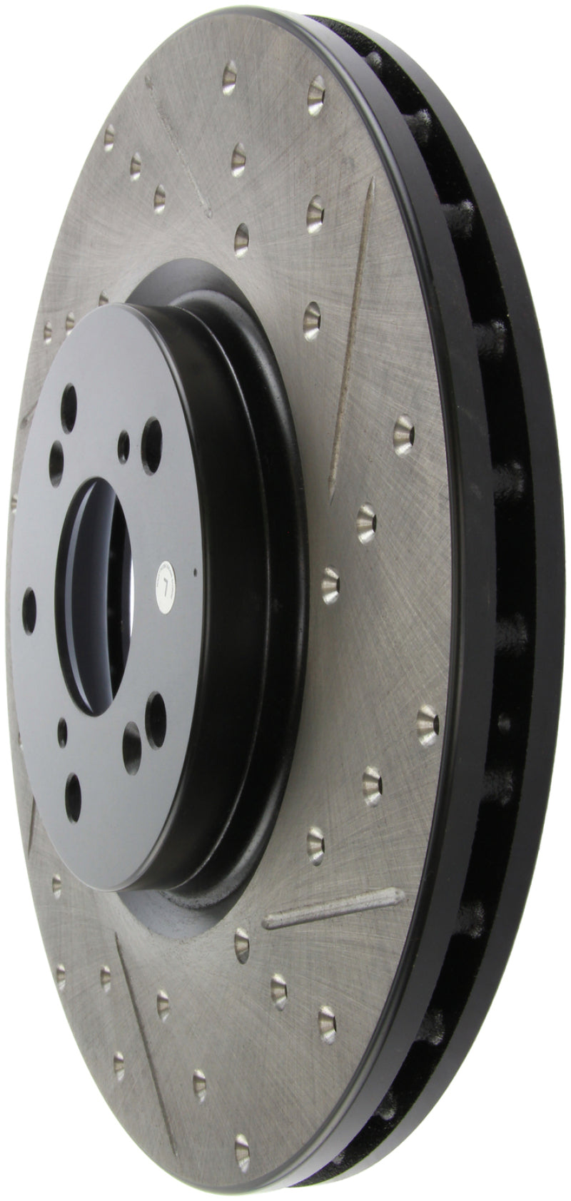 StopTech 04-08 Accura TL (Brembo Caliber) SportStop Slotted & Drilled Left Front Rotor