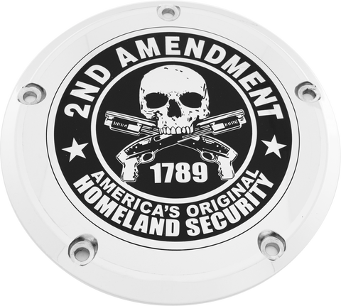 7  M8 Flt/Flh Derby Cover 2a Chrome