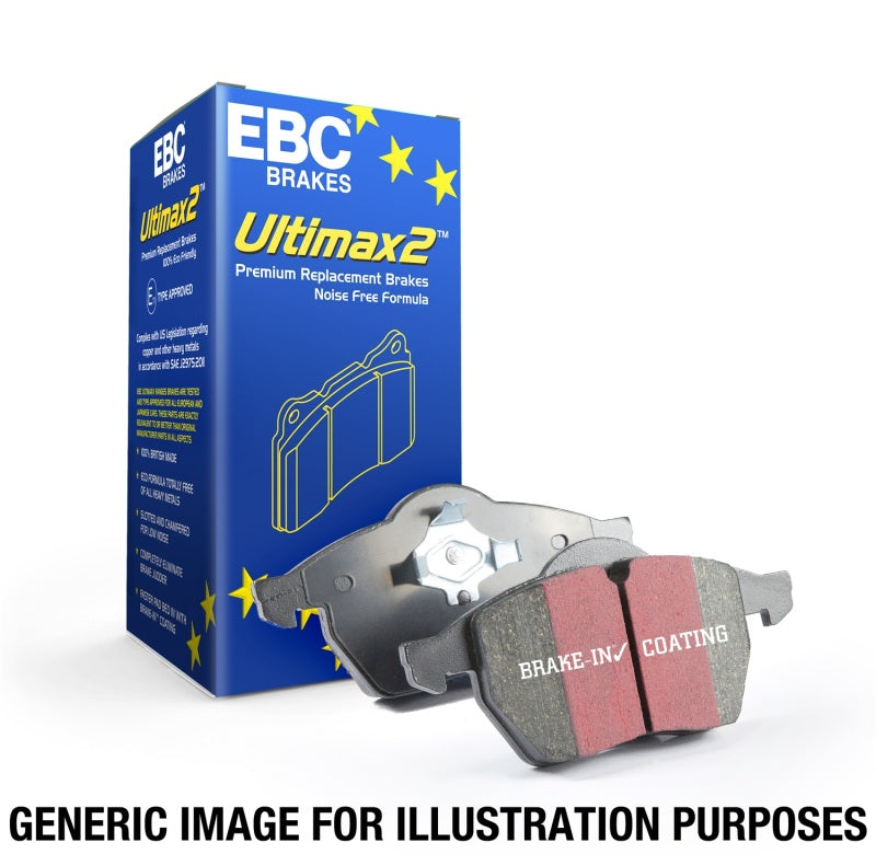 EBC 10-14 Hyundai Sonata 2.0 Turbo Ultimax2 Front Brake Pads