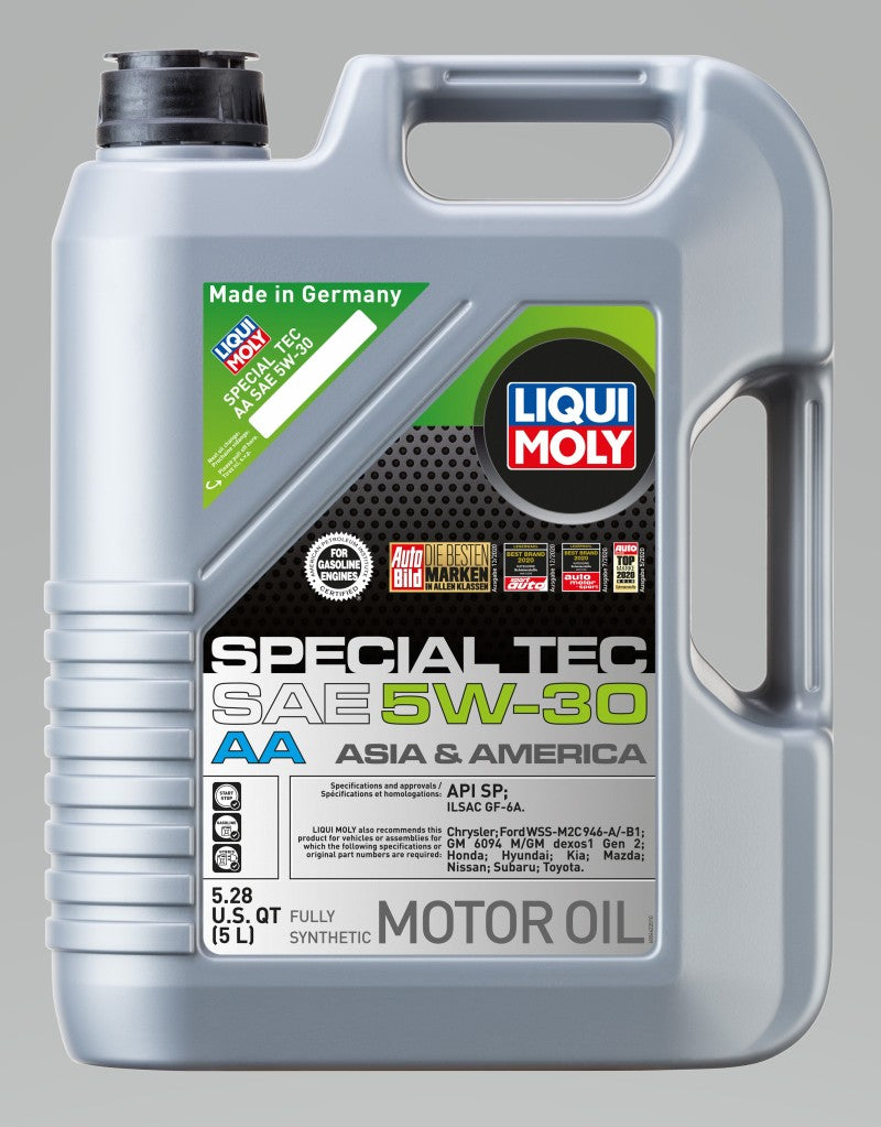 LIQUI MOLY 5L Special Tec AA Motor Oil 5W30 - Case of 4