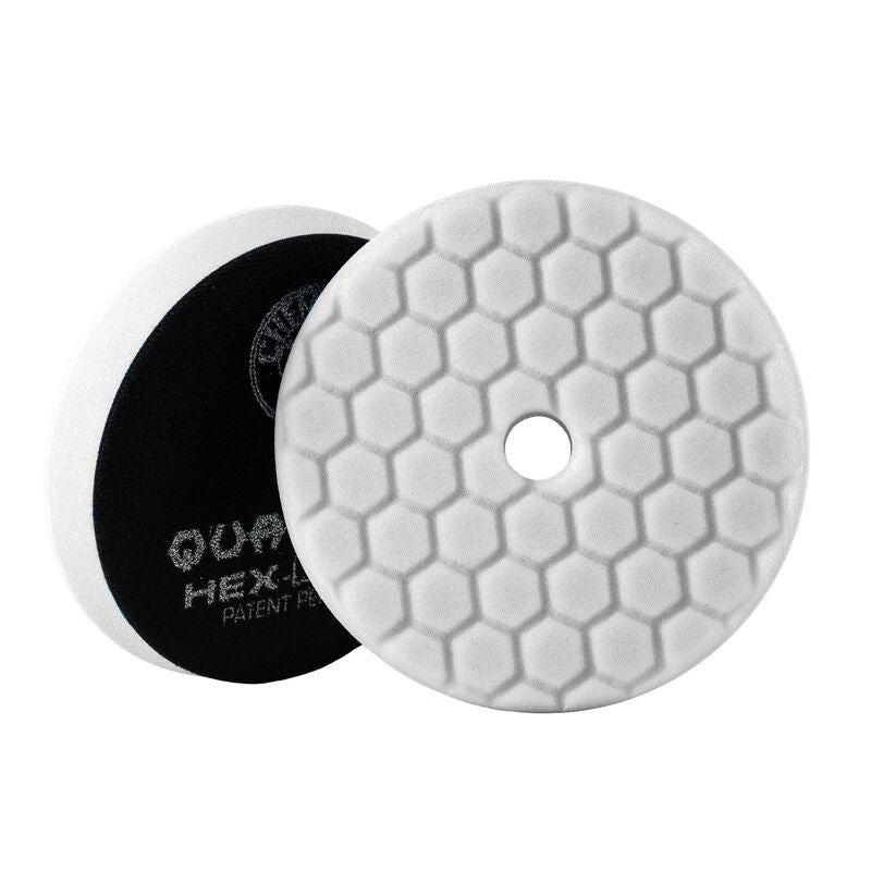 Chemical Guys Hex-Logic Quantum Light-Medium Polishing Pad - White - 6.5in - Case of 12