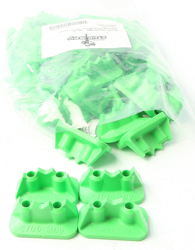 Super Lite Pro Series Double Backers 0.75" 48/Pk Green